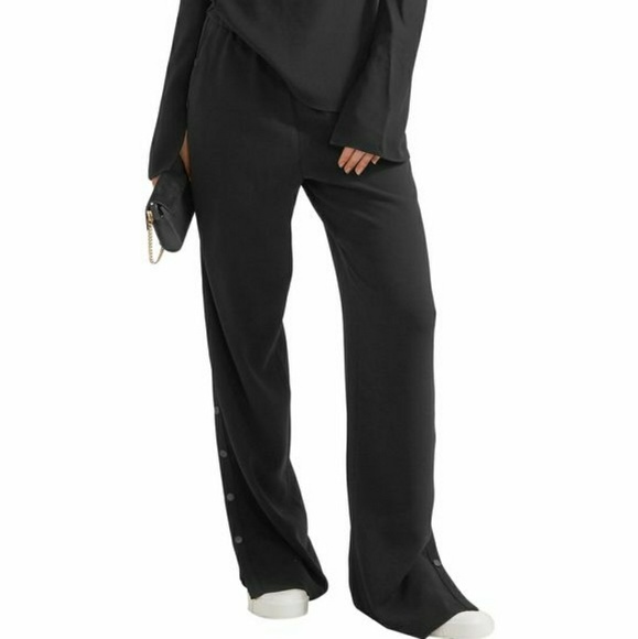xxSOLDxx Tibi Snap on Track Crepe Pants $395+ - Picture 3 of 8